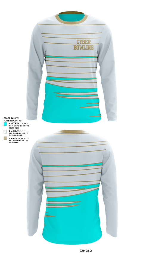 Long Sleeve Performance Shirt, cyber, Bowling, Teamtime, Team time, sublimation, custom sports apparel, team uniforms, spirit wear, spiritwear, sports uniforms, custom shirts, team store, custom team store, fundraiser sports, apparel fundraiser