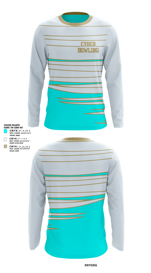 Long Sleeve Performance Shirt, cyber, Bowling, Teamtime, Team time, sublimation, custom sports apparel, team uniforms, spirit wear, spiritwear, sports uniforms, custom shirts, team store, custom team store, fundraiser sports, apparel fundraiser