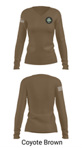 3rd District VCRT / Vice Unit 93634923 Women's Long Sleeve V-neck Shirt - 16