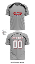 Milford Eagles Pop Warner Football and Cheer 85500081 Short Sleeve Performance Shirt - 6 (2)