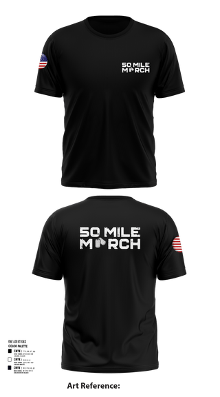 Short Sleeve Performance Shirt, 50 Mile March, , Teamtime, Team time, sublimation, custom sports apparel, team uniforms, spirit wear, spiritwear, sports uniforms, custom shirts, team store, custom team store, fundraiser sports, apparel fundraiser