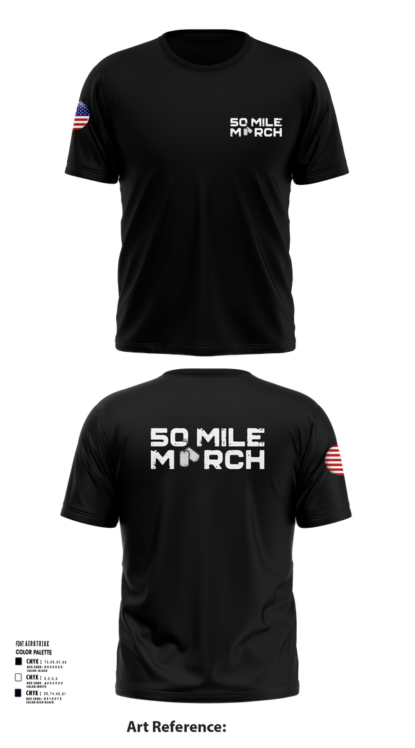 Short Sleeve Performance Shirt, 50 Mile March, , Teamtime, Team time, sublimation, custom sports apparel, team uniforms, spirit wear, spiritwear, sports uniforms, custom shirts, team store, custom team store, fundraiser sports, apparel fundraiser