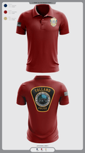 Tolland Police Department 15445764 Short Sleeve Performance Polo - 2