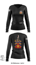 329 CSSB 21307721 Women's Long Sleeve V-neck Shirt - 103