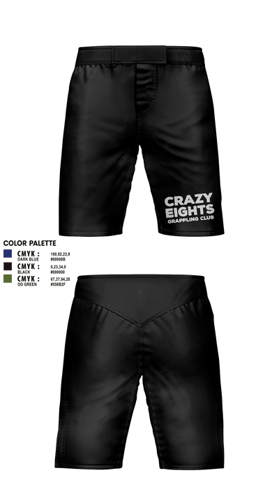 Crazy Eights Grappling Club 23765529 Fight Shorts - 2