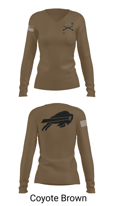 C TRP 2-101 CAV 72009091 Women's Long Sleeve V-neck Shirt - 16