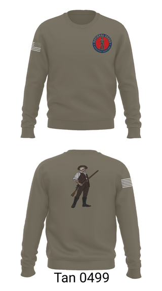 Crew Neck Sweatshirt, , National Guard, Teamtime, Team time, sublimation, custom sports apparel, team uniforms, spirit wear, spiritwear, sports uniforms, custom shirts, team store, custom team store, fundraiser sports, apparel fundraiser