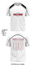 Milford Eagles Pop Warner Football and Cheer 85500081 Short Sleeve Performance Shirt - 5 (2)