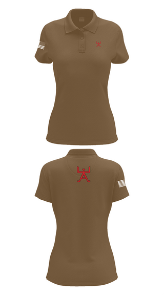 Womens Short Sleeve Performance Polo, 355 CES, Air Force, Teamtime, Team time, sublimation, custom sports apparel, team uniforms, spirit wear, spiritwear, sports uniforms, custom shirts, team store, custom team store, fundraiser sports, apparel fundraiser