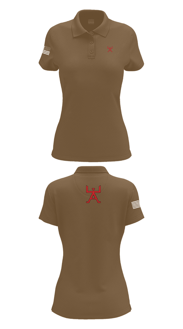 Womens Short Sleeve Performance Polo, 355 CES, Air Force, Teamtime, Team time, sublimation, custom sports apparel, team uniforms, spirit wear, spiritwear, sports uniforms, custom shirts, team store, custom team store, fundraiser sports, apparel fundraiser