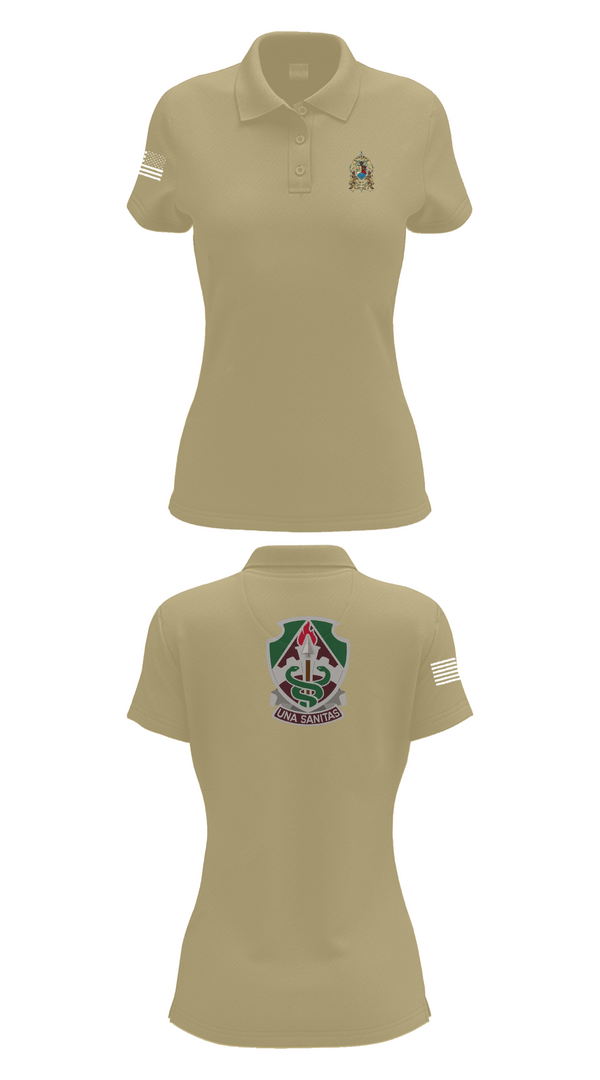 Womens Short Sleeve Performance Polo, VRA- Fort Eustis Branch, Army, Teamtime, Team time, sublimation, custom sports apparel, team uniforms, spirit wear, spiritwear, sports uniforms, custom shirts, team store, custom team store, fundraiser sports, apparel fundraiser