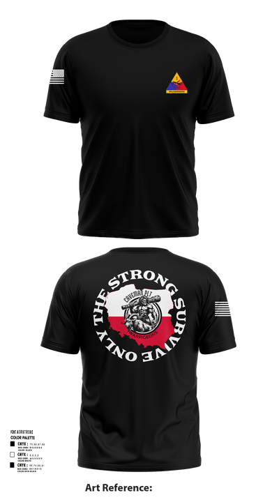 261st BSC CAVEMAN PLT 28746409 Short Sleeve Performance Shirt - 102