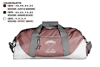 Duffle Bag, Rockwood Summit Falcons Field Hockey, Field Hockey, Teamtime, Team time, sublimation, custom sports apparel, team uniforms, spirit wear, spiritwear, sports uniforms, custom shirts, team store, custom team store, fundraiser sports, apparel fundraiser
