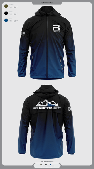 Windbreaker, RubiconFit, , Teamtime, Team time, sublimation, custom sports apparel, team uniforms, spirit wear, spiritwear, sports uniforms, custom shirts, team store, custom team store, fundraiser sports, apparel fundraiser