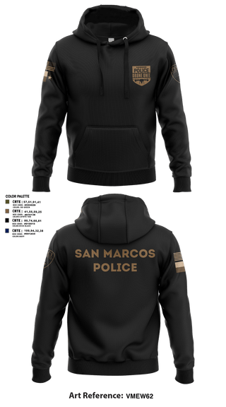 Hoodie, San Marcos Police Drone Unit, Police, Teamtime, Team time, sublimation, custom sports apparel, team uniforms, spirit wear, spiritwear, sports uniforms, custom shirts, team store, custom team store, fundraiser sports, apparel fundraiser