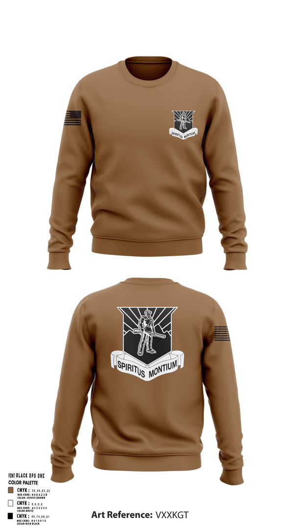 Crew Neck Sweatshirt, WVU AROTC, , Teamtime, Team time, sublimation, custom sports apparel, team uniforms, spirit wear, spiritwear, sports uniforms, custom shirts, team store, custom team store, fundraiser sports, apparel fundraiser