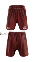 Bravo Company “Bulldogs” 31st Engineer Battalion 91447839 Athletic Shorts With Pockets - 1