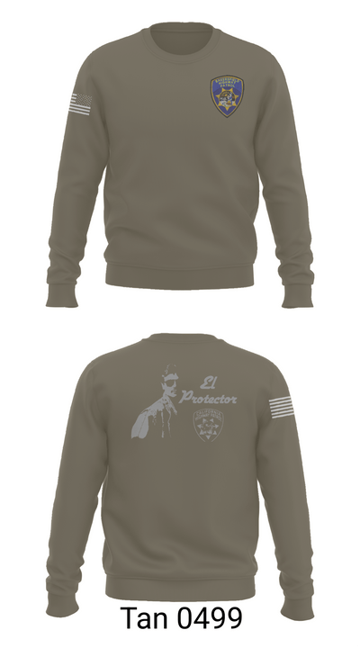California Highway Patrol 18919595 Crew Neck Sweatshirt - 62