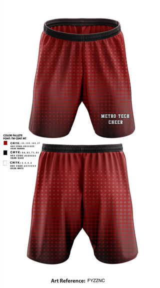 Athletic Shorts With Pockets, Metro Tech Cheer, Cheer, Teamtime, Team time, sublimation, custom sports apparel, team uniforms, spirit wear, spiritwear, sports uniforms, custom shirts, team store, custom team store, fundraiser sports, apparel fundraiser