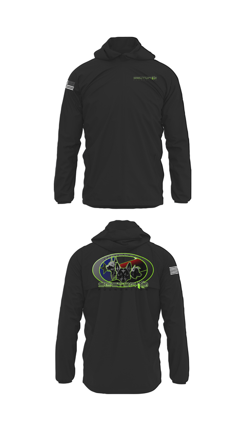 Windbreaker, Sector K9 Foundation, , Teamtime, Team time, sublimation, custom sports apparel, team uniforms, spirit wear, spiritwear, sports uniforms, custom shirts, team store, custom team store, fundraiser sports, apparel fundraiser