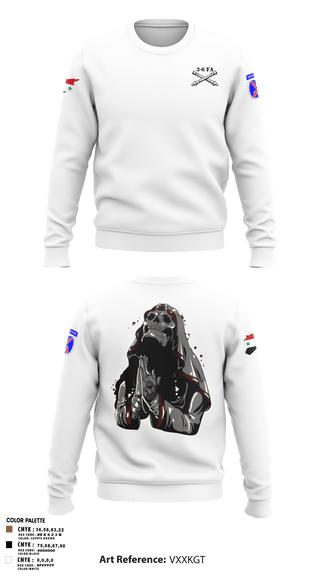 Crew Neck Sweatshirt, 3-6 FA, Army, Teamtime, Team time, sublimation, custom sports apparel, team uniforms, spirit wear, spiritwear, sports uniforms, custom shirts, team store, custom team store, fundraiser sports, apparel fundraiser