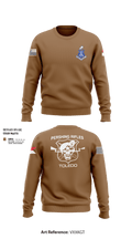 Pershing Rifles Troop L-1 10347059 Crew Neck Sweatshirt - 150