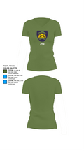 JFHQ 89177738 Women's Short Sleeve V-neck Shirt - 44