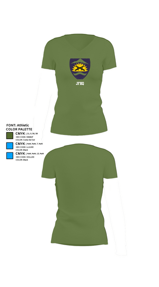 Womens Short Sleeve Vneck Shirt, JFHQ, Army, Teamtime, Team time, sublimation, custom sports apparel, team uniforms, spirit wear, spiritwear, sports uniforms, custom shirts, team store, custom team store, fundraiser sports, apparel fundraiser