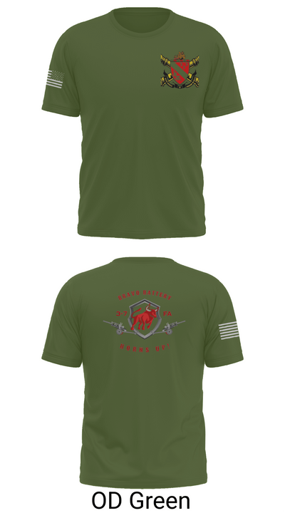 Bravo Battery 3-7 FA 34354529 Short Sleeve Performance Shirt - 56