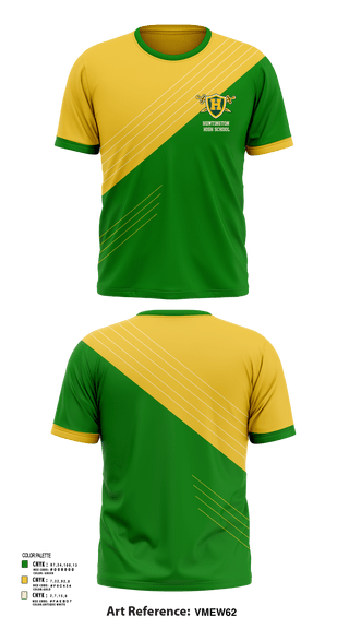 Short Sleeve Performance Shirt, Huntington High School, Tennis, Teamtime, Team time, sublimation, custom sports apparel, team uniforms, spirit wear, spiritwear, sports uniforms, custom shirts, team store, custom team store, fundraiser sports, apparel fundraiser