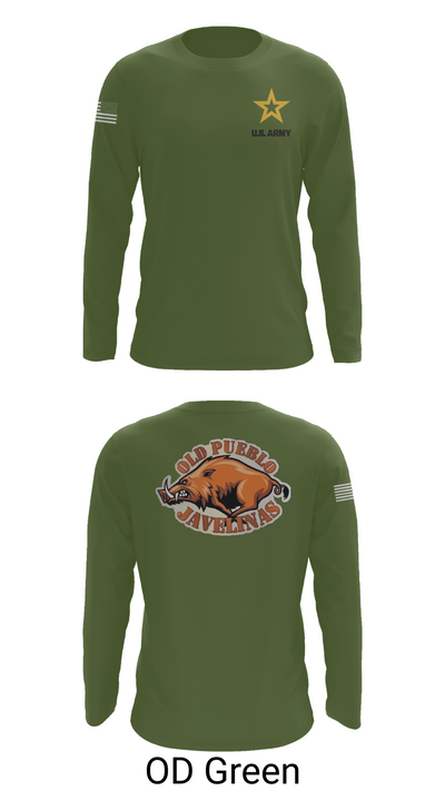 Old Pueblo 62113745 Long Sleeve Performance Shirt 46