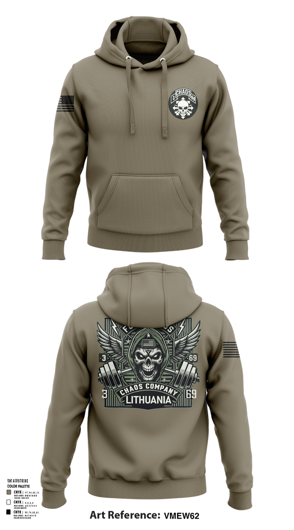 Hoodie, Cco/3-69/1ABCT/3ID, Army, Teamtime, Team time, sublimation, custom sports apparel, team uniforms, spirit wear, spiritwear, sports uniforms, custom shirts, team store, custom team store, fundraiser sports, apparel fundraiser