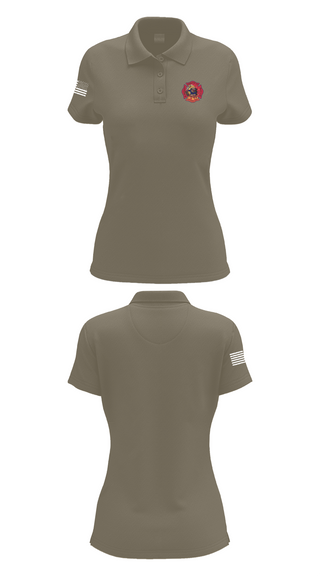 Womens Short Sleeve Performance Polo, Engine 40 Ladder 4 Medic 19, , Teamtime, Team time, sublimation, custom sports apparel, team uniforms, spirit wear, spiritwear, sports uniforms, custom shirts, team store, custom team store, fundraiser sports, apparel fundraiser