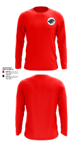 North Central High School Track 55691362 Long Sleeve Performance Shirt 2