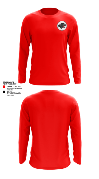 Long Sleeve Performance Shirt, North Central High School Track, Track & Field, Teamtime, Team time, sublimation, custom sports apparel, team uniforms, spirit wear, spiritwear, sports uniforms, custom shirts, team store, custom team store, fundraiser sports, apparel fundraiser