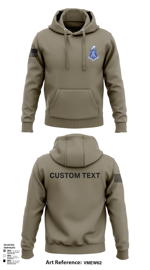 Hoodie, Pershing Rifles Kilo 8, , Teamtime, Team time, sublimation, custom sports apparel, team uniforms, spirit wear, spiritwear, sports uniforms, custom shirts, team store, custom team store, fundraiser sports, apparel fundraiser