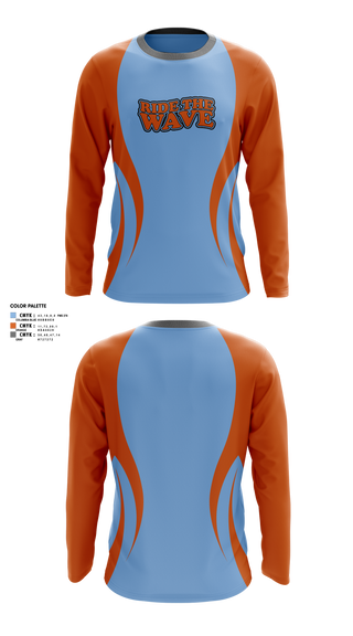 Long Sleeve Performance Shirt, Carolina Riptide, Baseball, Teamtime, Team time, sublimation, custom sports apparel, team uniforms, spirit wear, spiritwear, sports uniforms, custom shirts, team store, custom team store, fundraiser sports, apparel fundraiser