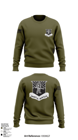 Crew Neck Sweatshirt, WVU AROTC, , Teamtime, Team time, sublimation, custom sports apparel, team uniforms, spirit wear, spiritwear, sports uniforms, custom shirts, team store, custom team store, fundraiser sports, apparel fundraiser