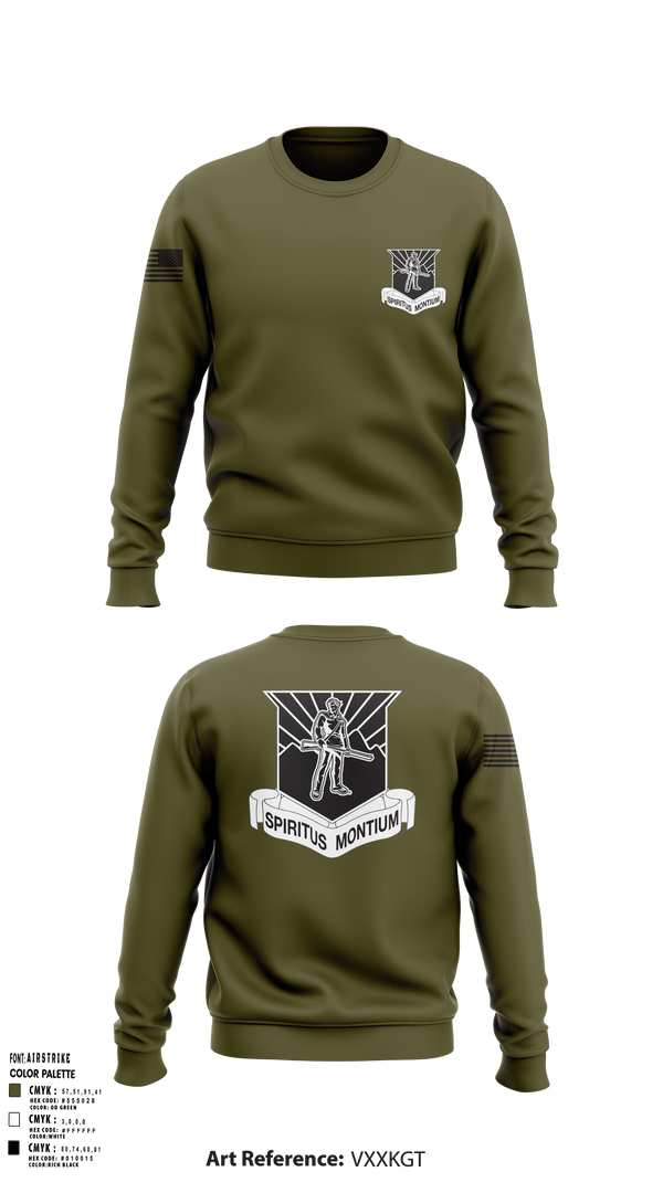 Crew Neck Sweatshirt, WVU AROTC, , Teamtime, Team time, sublimation, custom sports apparel, team uniforms, spirit wear, spiritwear, sports uniforms, custom shirts, team store, custom team store, fundraiser sports, apparel fundraiser