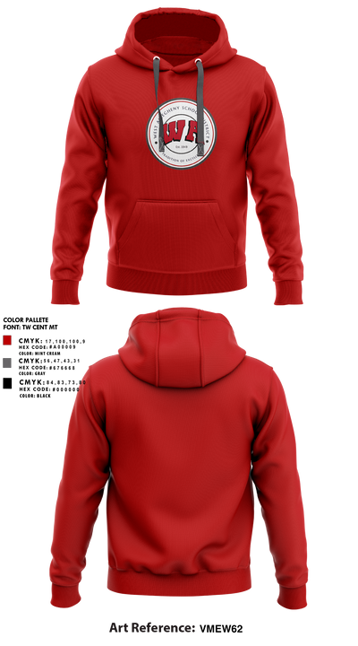 West Allegheny Marching Pride Band 50322871 Hoodie - 1