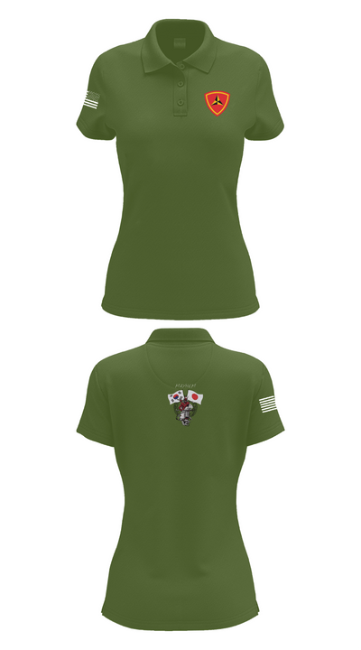 3/11 Mayhem 49305412 Women's Short Sleeve Performance Polo  - 55