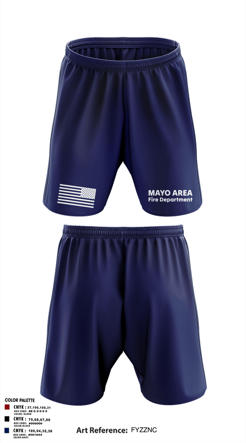 Athletic Shorts With Pockets, Mayo Area Fire Department, , Teamtime, Team time, sublimation, custom sports apparel, team uniforms, spirit wear, spiritwear, sports uniforms, custom shirts, team store, custom team store, fundraiser sports, apparel fundraiser