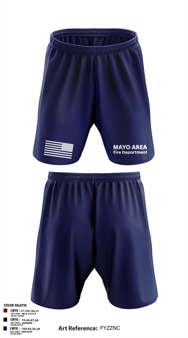 Athletic Shorts With Pockets, Mayo Area Fire Department, , Teamtime, Team time, sublimation, custom sports apparel, team uniforms, spirit wear, spiritwear, sports uniforms, custom shirts, team store, custom team store, fundraiser sports, apparel fundraiser