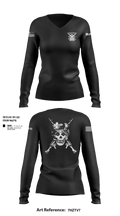 40th Military Police 36326836 Women's Long Sleeve V-neck Shirt - 33