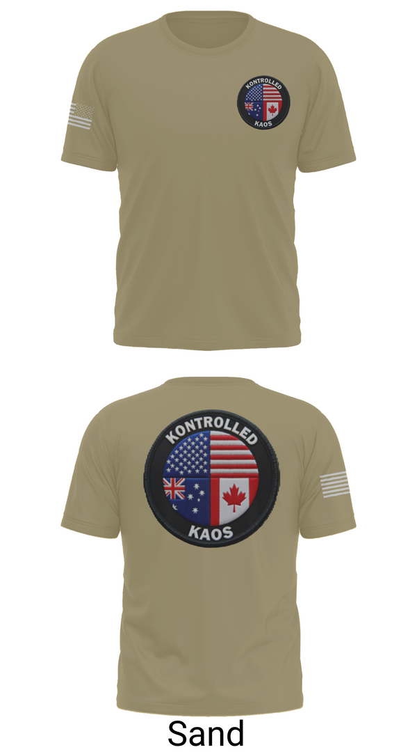 Old School Cotton Feel Shirt, Kontrolled Kaos, E-Sports, Teamtime, Team time, sublimation, custom sports apparel, team uniforms, spirit wear, spiritwear, sports uniforms, custom shirts, team store, custom team store, fundraiser sports, apparel fundraiser