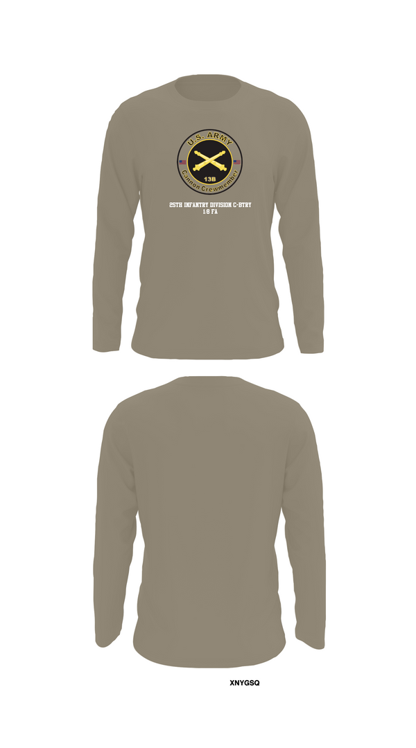 Long Sleeve Performance Shirt, 25th infantry division C-Btry 1/8 FA, , Teamtime, Team time, sublimation, custom sports apparel, team uniforms, spirit wear, spiritwear, sports uniforms, custom shirts, team store, custom team store, fundraiser sports, apparel fundraiser