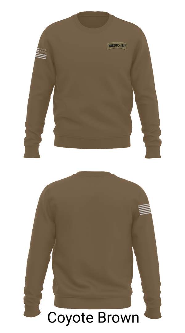 Crew Neck Sweatshirt, 111th Sustainment Brigade, , Teamtime, Team time, sublimation, custom sports apparel, team uniforms, spirit wear, spiritwear, sports uniforms, custom shirts, team store, custom team store, fundraiser sports, apparel fundraiser