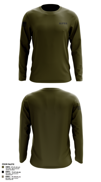 Alpha 56178056 Long Sleeve Performance Shirt 1
