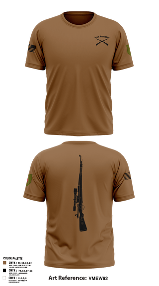 Short Sleeve Performance Shirt, Iron Rangers, Army, Teamtime, Team time, sublimation, custom sports apparel, team uniforms, spirit wear, spiritwear, sports uniforms, custom shirts, team store, custom team store, fundraiser sports, apparel fundraiser