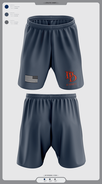 B Shift 39369935 Athletic Shorts With Pockets - 3